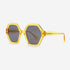 Arc Hexagon and Dimensional Acetate Unisex Sunglasses 22A8064